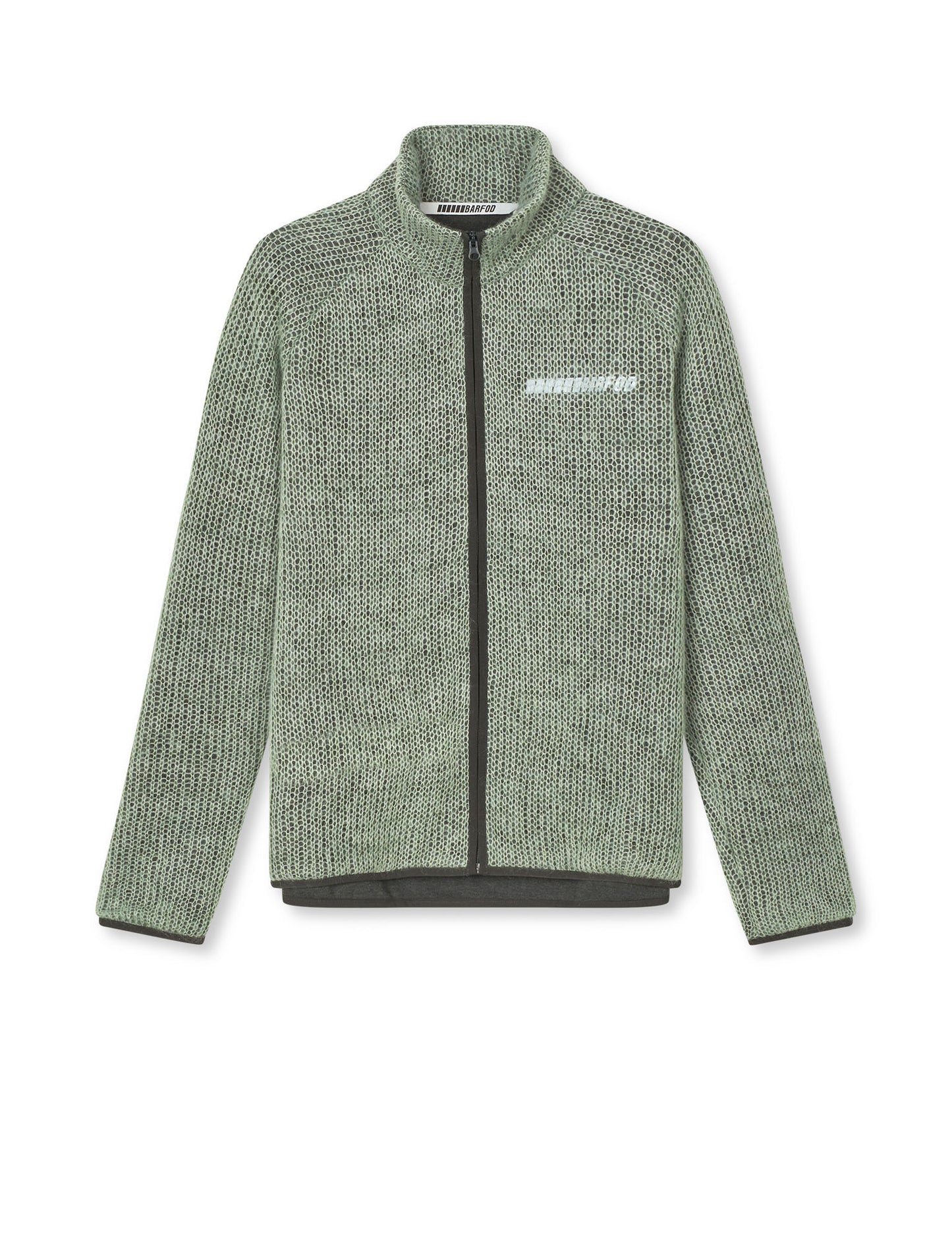 Double Layer Zip Cardigan