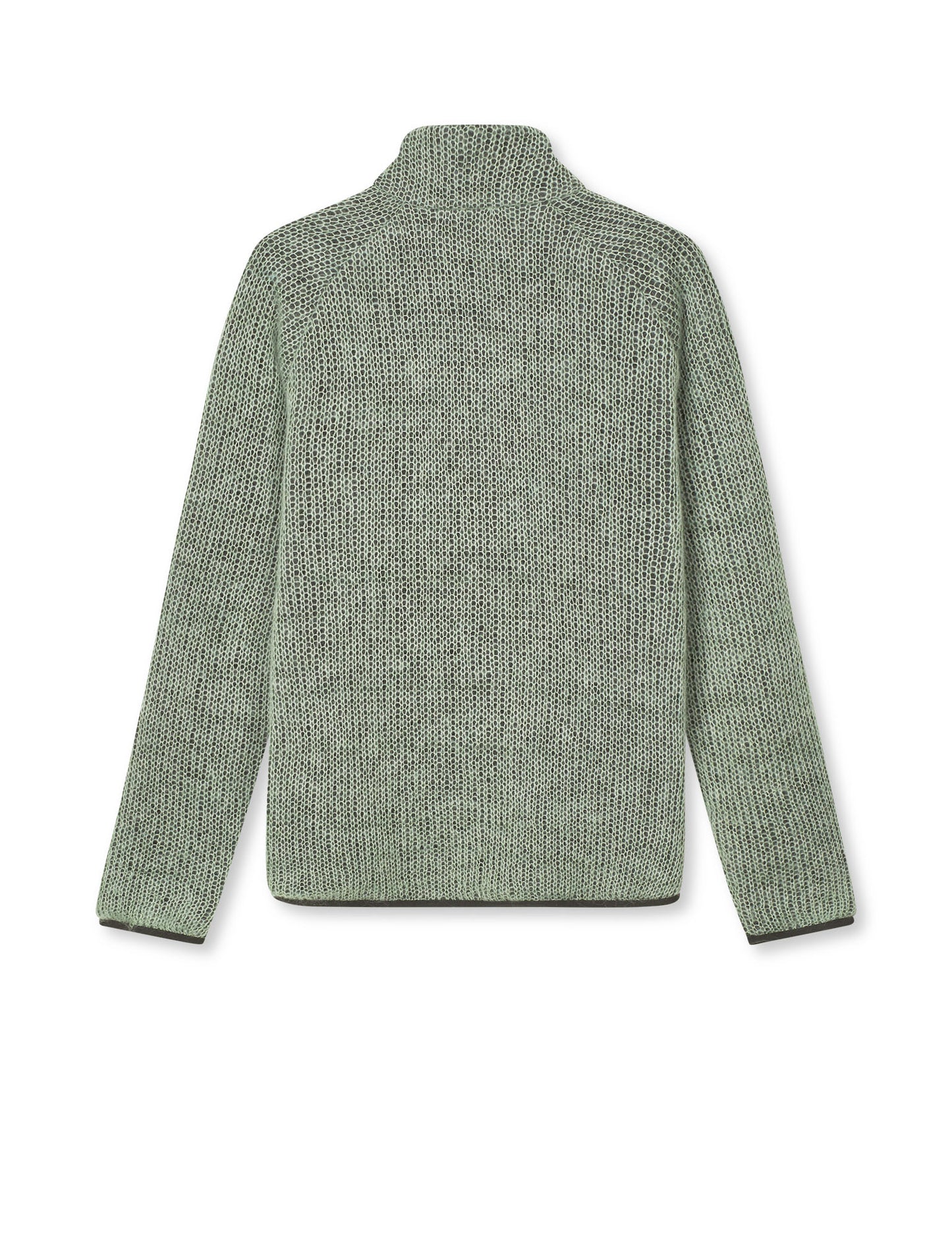 Double Layer Zip Cardigan