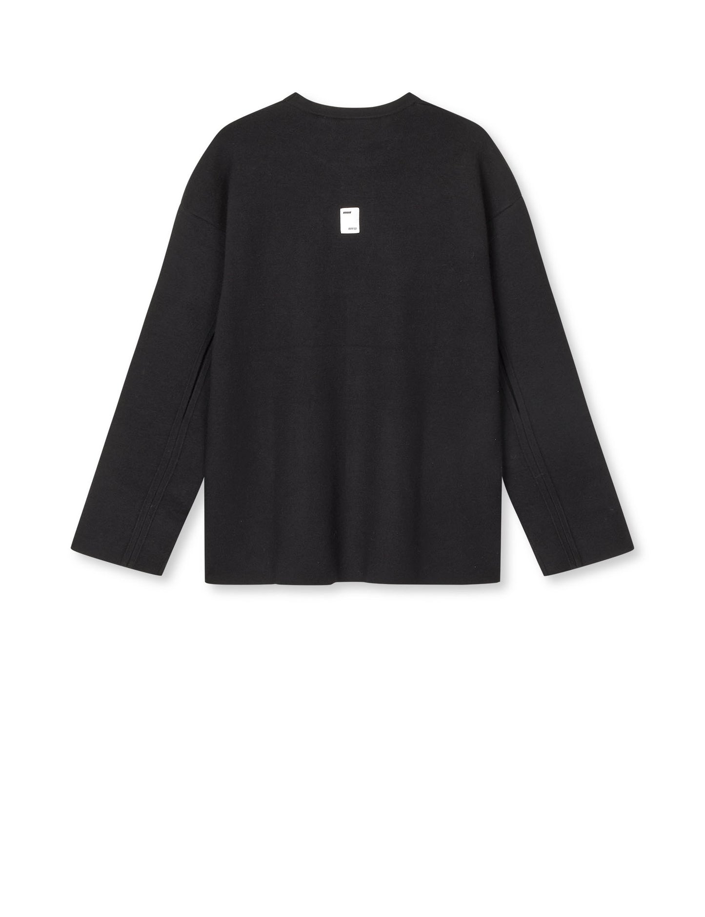 Elbow Slit C-neck Knit