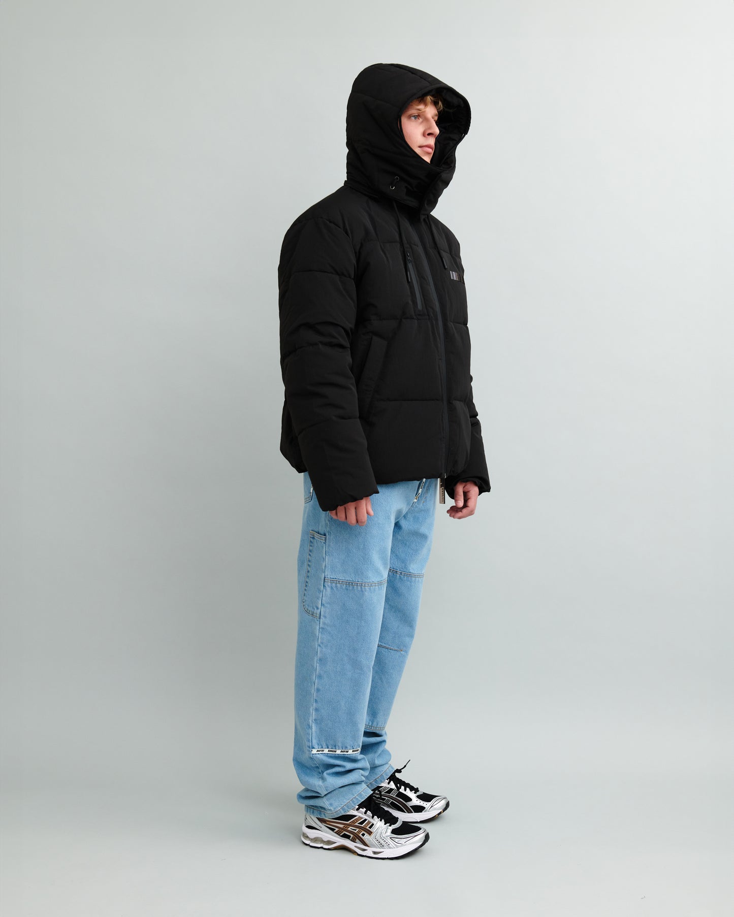Boxy Logo Puffer Jacket