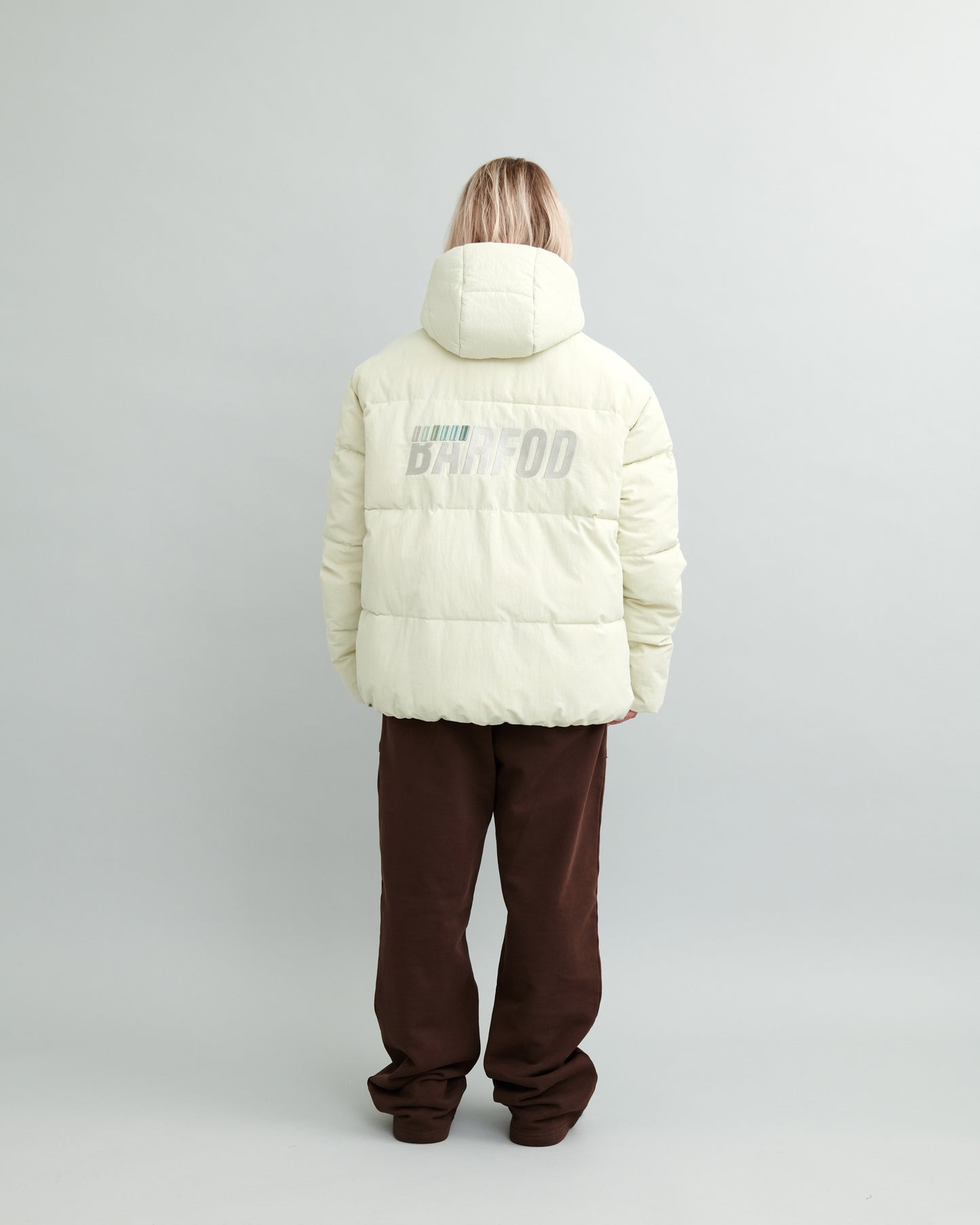 Boxy Logo Puffer Jacket