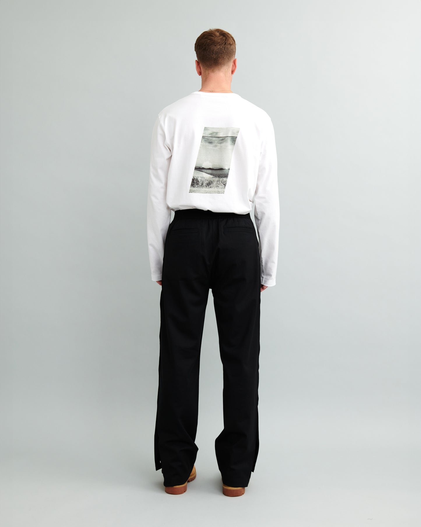 Side Slit Suit Pants