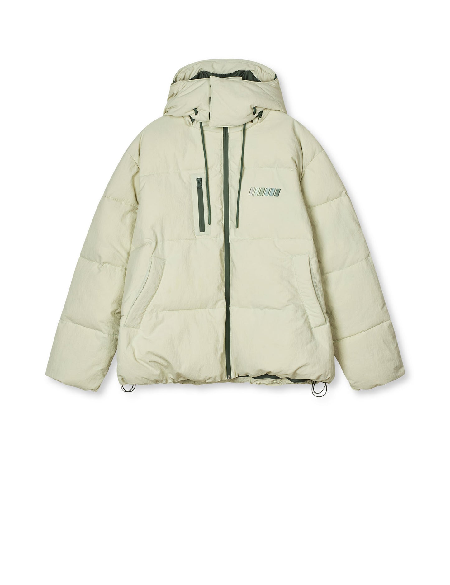 Boxy Logo Puffer Jacket