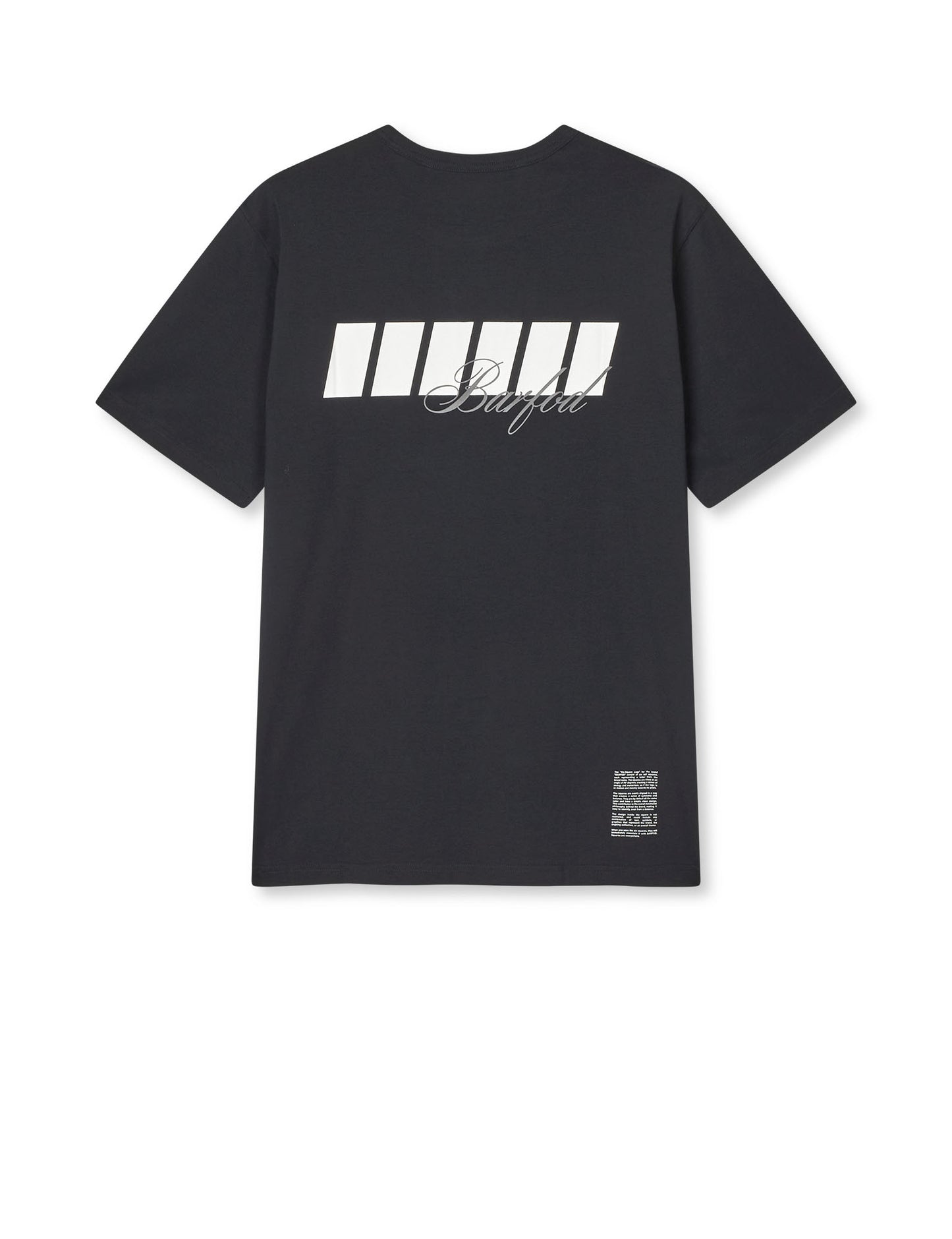 Six-square T-shirt Black